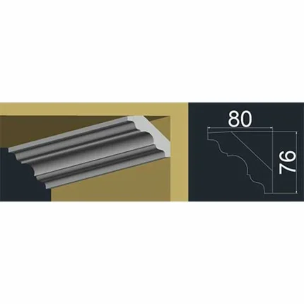 Cornisă de tavan CT 05