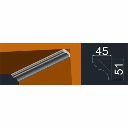 Cornisă de tavan CT 12