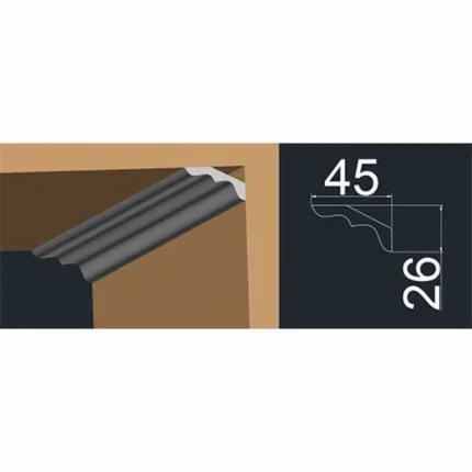 Cornisă de tavan CT 14