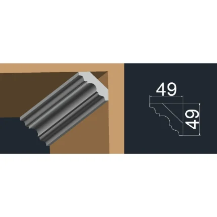 Cornisă de tavan CT 15