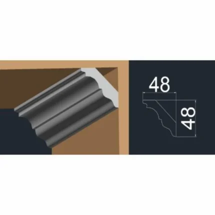 Cornisă de tavan CT 16