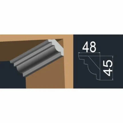 Cornisă de tavan CT 20