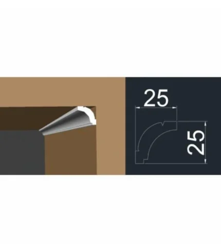 Cornisa de tavan CT 23