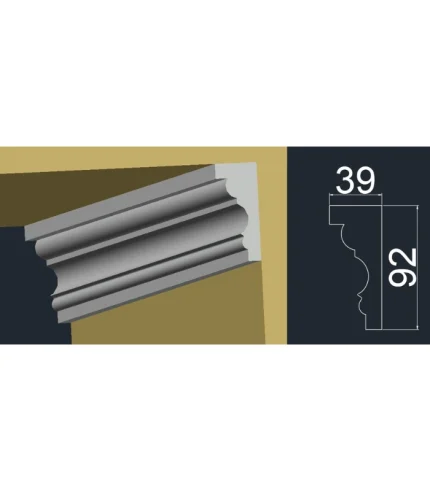 Cornisă interior și exterior CIE 17