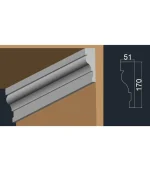 Cornisă interior și exterior CIE 18