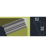 Cornisa interior și exterior CIE 15